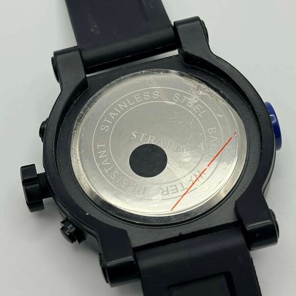 Blue & Black Strada Men’s Watch - Picture 5 of 5